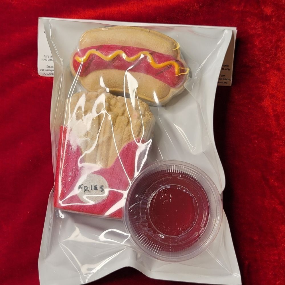 Bath Bomb - Hot Dog 🌭 Combo Meal